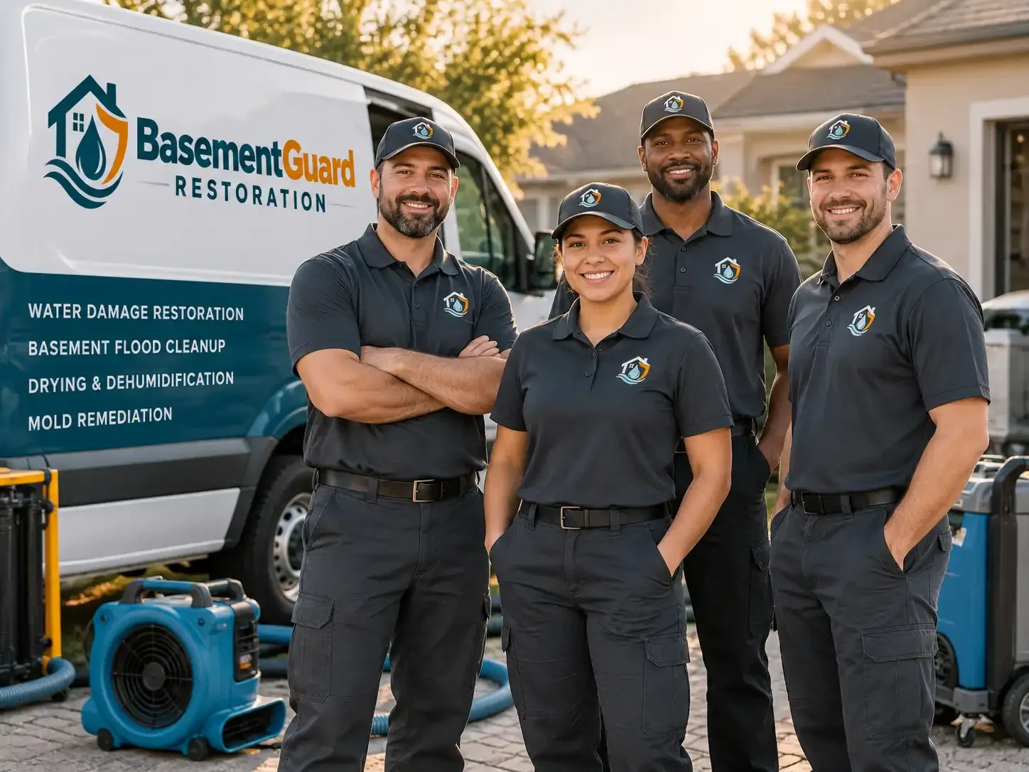 Basement Water Damage Restoration company in Hubertus, WI